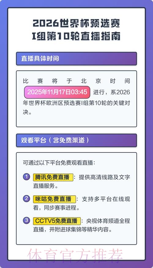 2026年世界杯直播入口获取指南 2026年世界杯直播入口获取指南